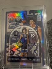 2025 26 Topps Basketball Limited Stock Legends Joan Beringer RC MINNESOTA 