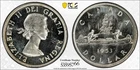 New Listing1953 Canada silver $1 PCGS MS64 No Strap, FWL