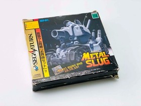 Metal Slug (Box w/ RAM Cart) (NTSC-J) (Sega Saturn, 1997) [COMPLETE] *US SELLER