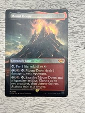 Mount Doom (Borderless) Universes Beyond: the Lord of the Rings