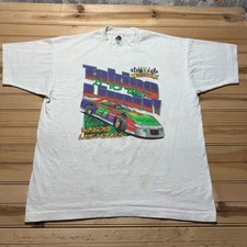 Vintage 1997 Wissota Late Models Race Car #21 Dirt Track Racing T-Shirt Size XL