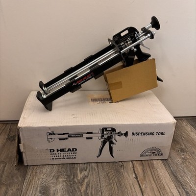 Red Head E102 Epoxy Adhesive Tool Dual Tube Dispensing Gun Anchoring System