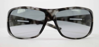 Prada Sonnenbrille SPR 15H 65-15 125 771 3M1 Schwarz Grau Blau Big Wrap UV Sun