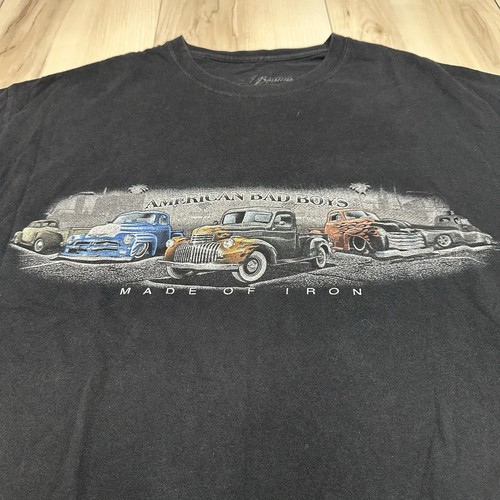 VTG American Bad Boys Faded Made Of Iron Shirt XL - Picture 3 of 6