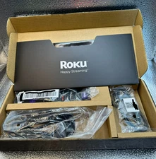 Roku Pro Series TV Streaming Device Remote and Power Cable Set