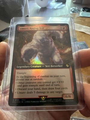 Umaro, Zell, Locke +Shantotto Ext Art FOIL FINAL FANTASY Magic the Gathering MTG