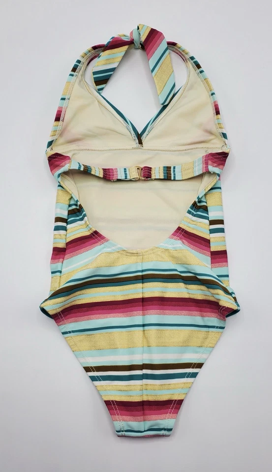 Traje de baño a rayas de una pieza para niña OndadeMar talla 4 años usado Foto 4 de 4