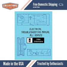1984 Oldsmobile Electrical Troubleshooting Manual All Series - Includes Update
