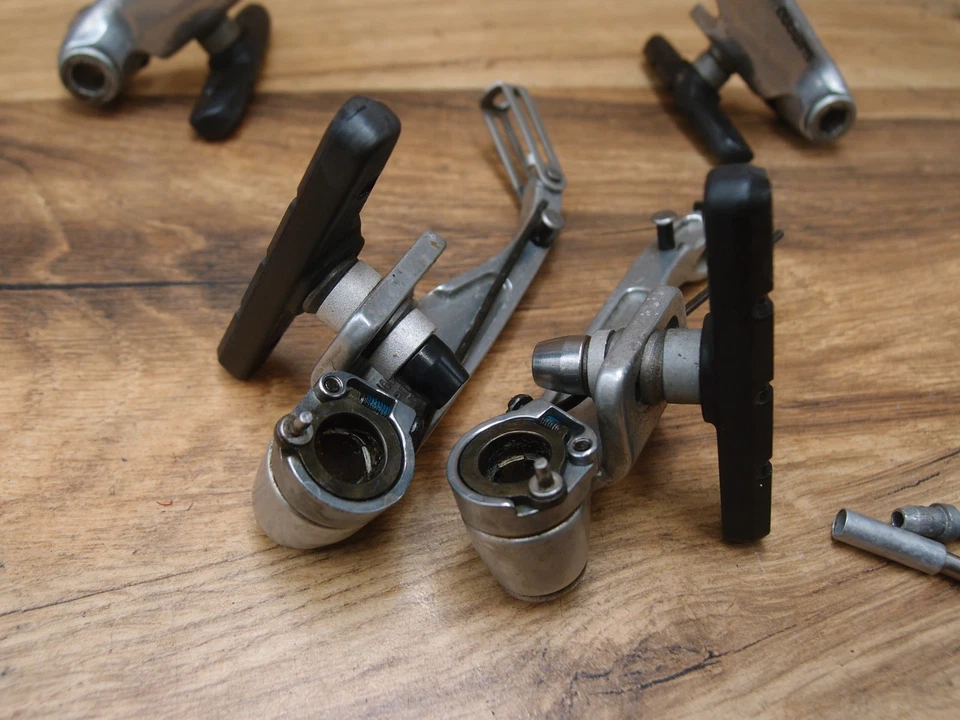 1996 Shimano Deore LX V brakes BR-M600 VIA Japan set for MTB - Image 3 of 4