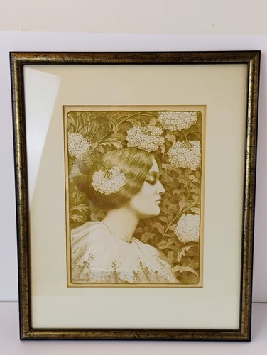 Paul Berthon Les Maitres de L'Affiche Plate 14 Framed Print 21"x 17" - Picture 1 of 9