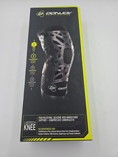 DonJoy Performance Webtech Knee Brace Black with Compression Undersleeve XL, NEW