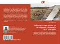Inventaires Des Ressources Faunique Et MinièRe Des Aires ProtéGéEs Belmond Boudj