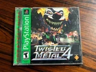 Twisted Metal 4 Greatest Hits Sony PlayStation CIB Authentic Tested Works