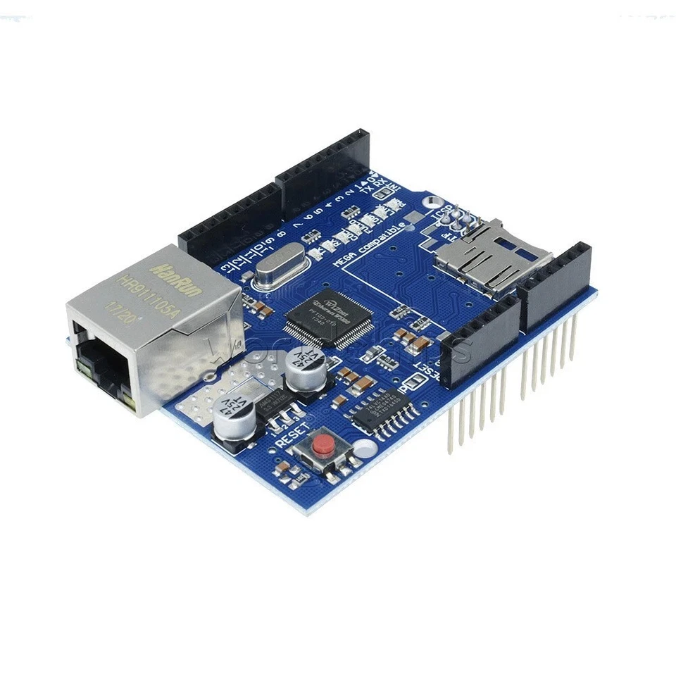 W5100 Arduino Ethernet Shield + KKSB Project Case Combo for Arduino UNO Mega - Image 2 of 4
