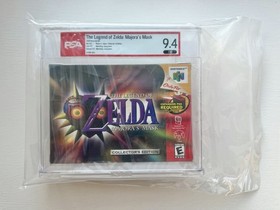 Legend of Zelda Majoras Mask Collectors Edition Nintendo 64 N64 Graded PSA 9.4