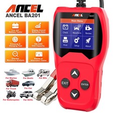 Ancel BA201 Auto Battery Tester 12V 100-2000CCA Charging Cranking Circuit Tester