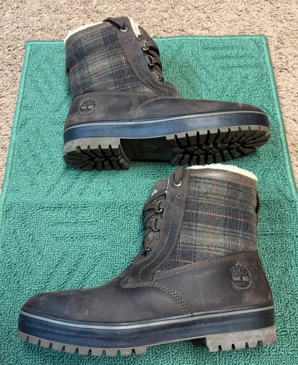 Timberland Plaid Boots for Men | eBay display picture 1
