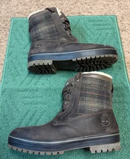 Timberland Spruce Mountain Brown Insulated Plaid Men's Boots 6869B