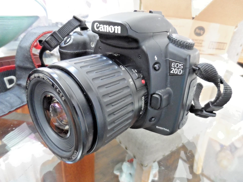 CANON EOS 20D DIGITAL WORKING CAMERA EF-S 18-55 KIT IN BOX 8.2 MEGAPIXEL - Image 4 of 4