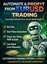 ✅Robot Trading Forex Automatico EURUSD | Nexus MT4 EA + M15 Preset