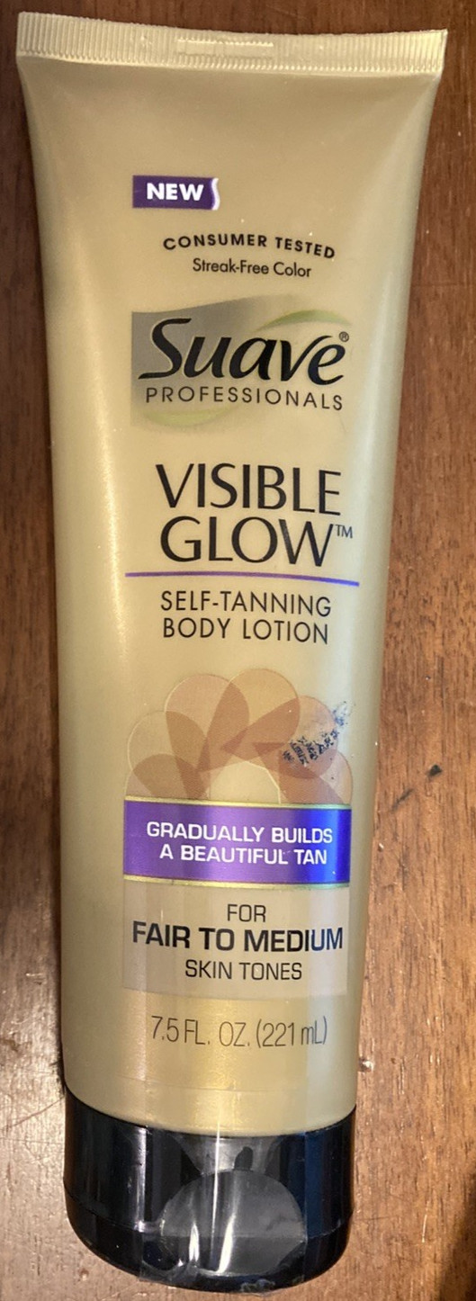 Suave Professionals Visible Glow Self-Tan Fair to Medium Ski