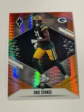 2021 Panini Phoenix ERIC STOKES Fire Burst RC,ROOKIE