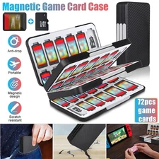 72 in 1 For Nintendo Switch Game Card Case Holder Storage Travel Carry Box Cover