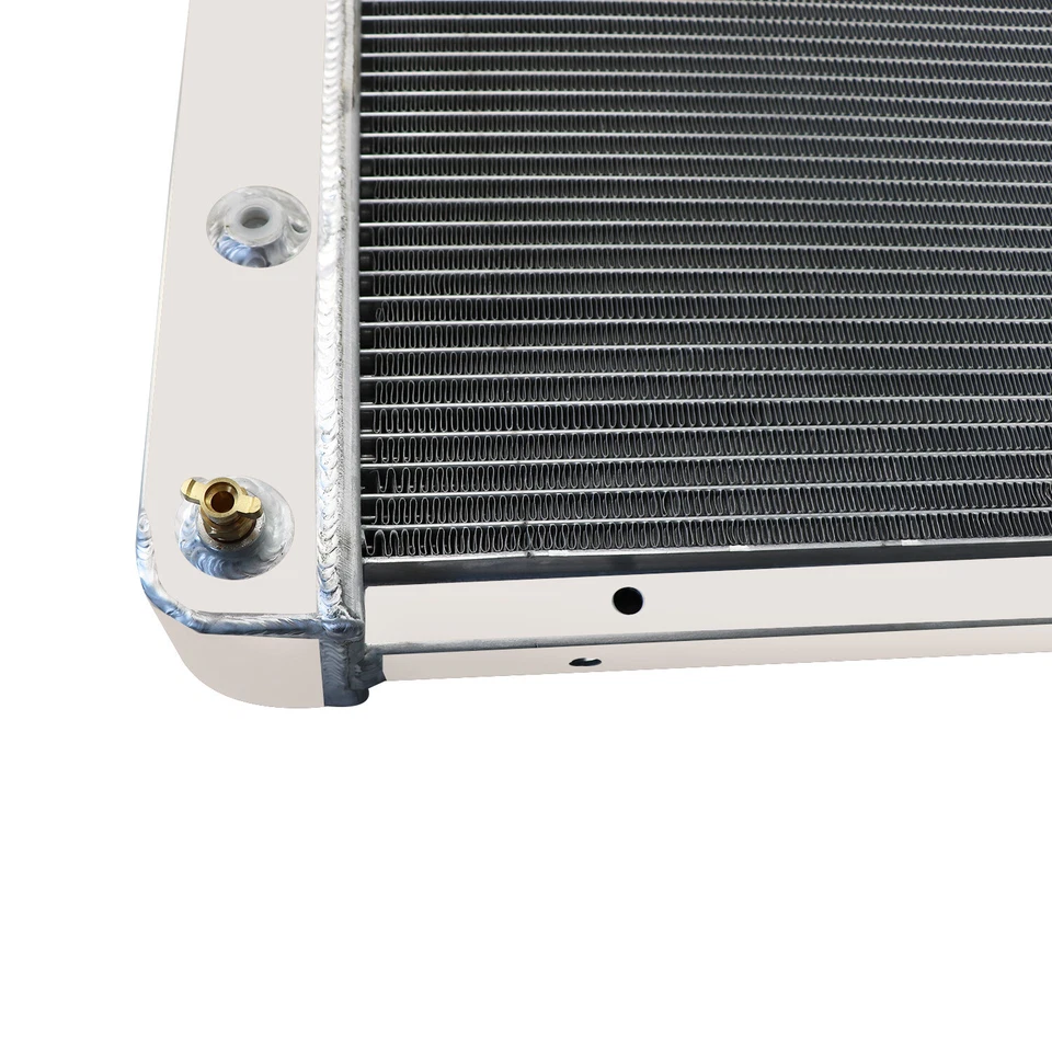 Radiador 4 fileiras ajuste 1960-64 1963 Buick Skylark LeSabre Electra Wildcat Special V8 - Imagem 3 de 4