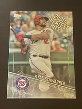 ⚾ 2022 Topps Baseball 2021's Greatest Hits Insert #21GH-18 Kyle SCHWARBER ⚾