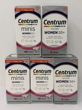 5 ~ Centrum Silver Women 50+ MultiVitamin ~ 610 Tablets Total ~ 10/2025+