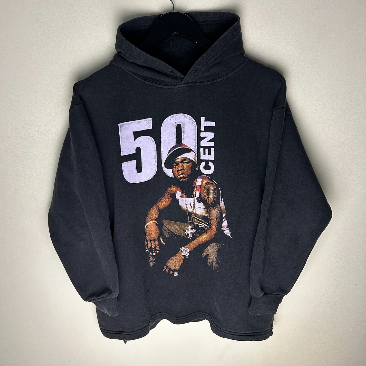 Vintage 50 Cent Rap Hoodie M | eBay