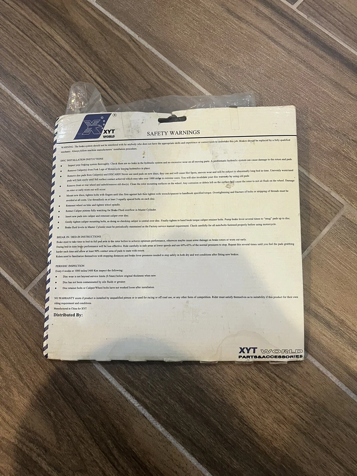 Rotor de disco de freno delantero para Honda CR125R CR250R 1995-2007 CR500R 1995-2001 Foto 3 de 3