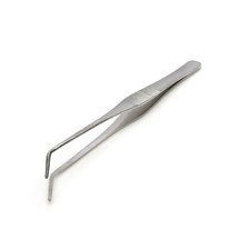 Steelman 6.75 in. Angled Sharp Tip Tweezers 0...