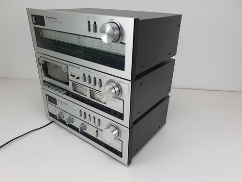Kenwood KA-300 Amplifier - KX-400 Cassette deck - KT-400 Tuner - Nice Serviced s - Picture 4 of 21