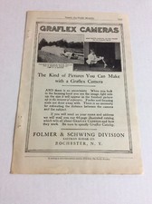 1914 MAGAZINE AD A3-181 - Graflex Cameras