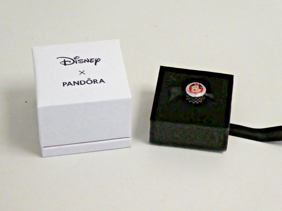 Pandora Disneyland Paris Exclusive Mickey Mouse Celebration Charm Ltd Edition