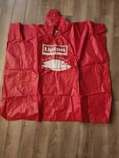 Vintage Lipton Tea Puddle Jumper Poncho One Size