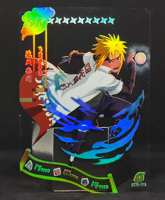Naruto SSP Minato Namikaze Clear Plastic Card Little Dino HYR-91 Rare