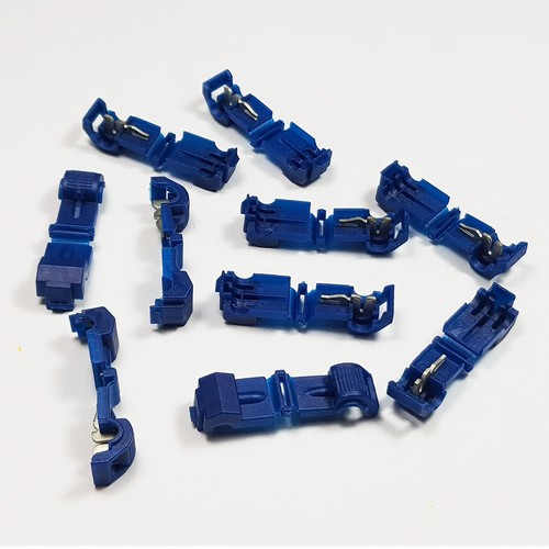 Wire Tap T-Tap Low Voltage Insulated Connector Terminals Crimp Scotchlock - Picture 3 of 13