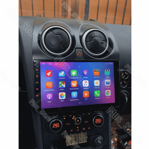 Autoradio Für Nissan Qashqai J10 2007-2016 Android13 Carplay BT GPS Sat Nav +Cam - Zdjęcie 9 z 24