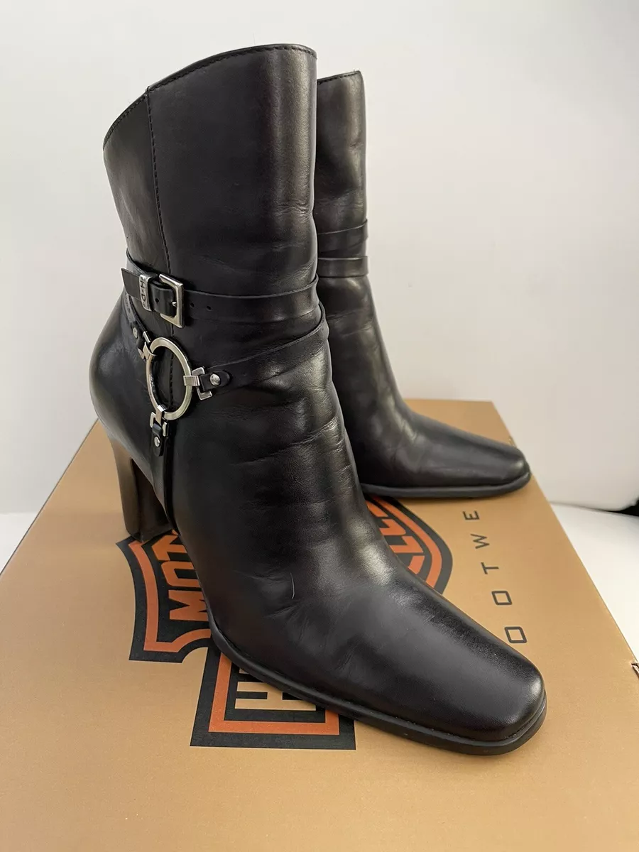 Women's Donatee Leather Ankle Boots In