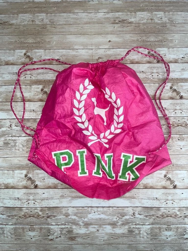 Victoria's secret pink sales drawstring backpack