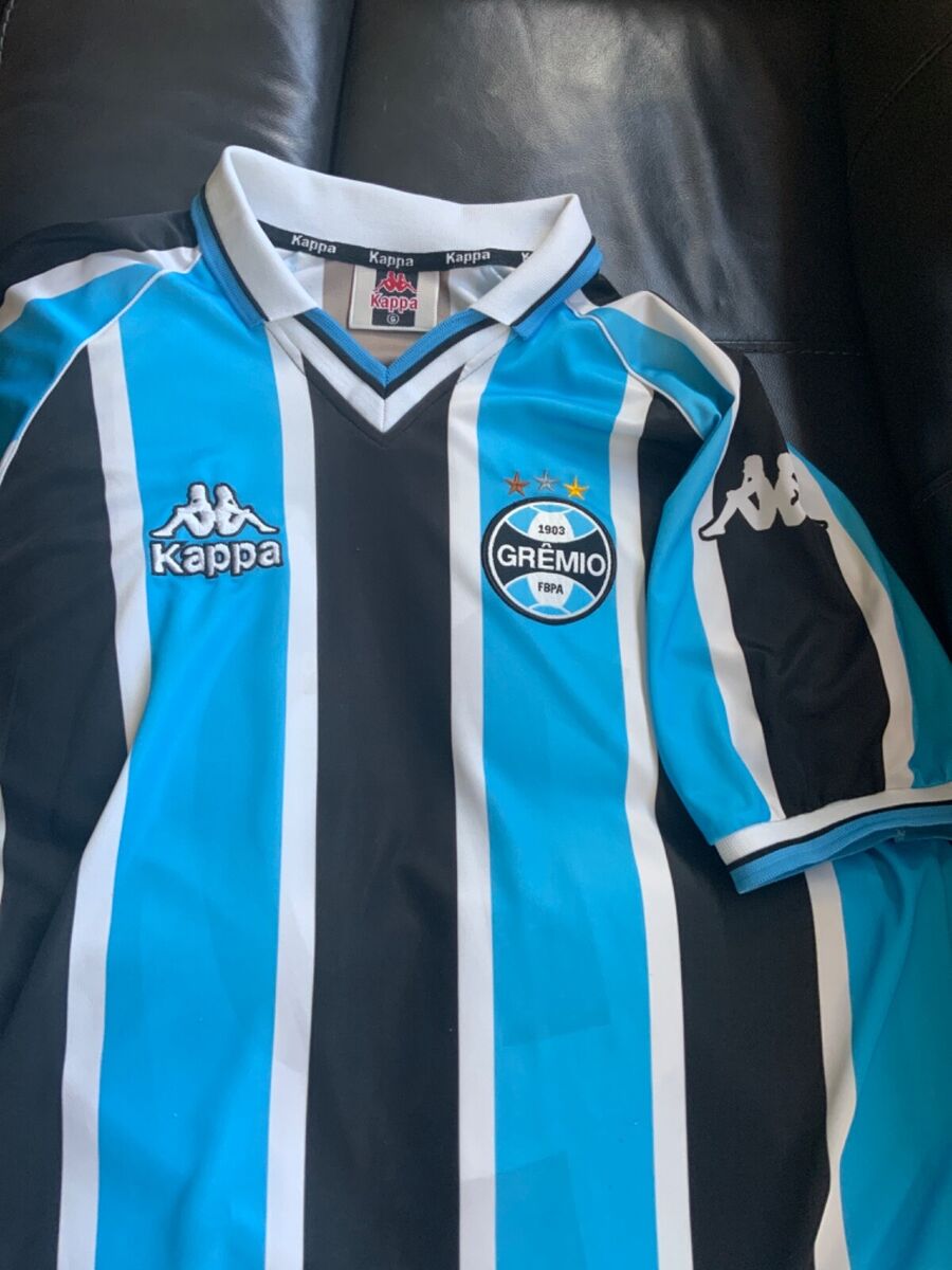 Vintage 90s Kappa Gremio Soccer Jersey Mens L Shirt | eBay Vintage 90s Kappa Gremio Soccer Jersey Mens L Shirt | eBay