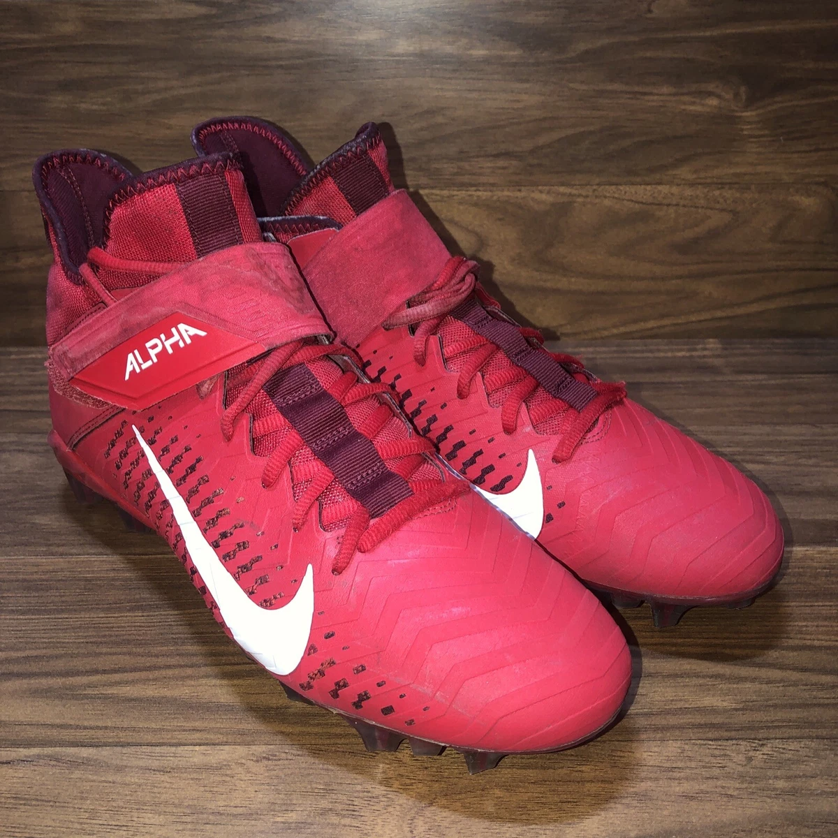 Nike alpha menace pro mid football cleats sale