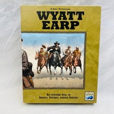 Wyatt Earp Board Game Alea 2001 (GERMAN) Unplayed EX/NM