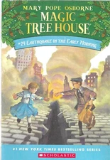 Magic Tree House: Earthquake In The Early Morning #24 (Mary Pope Osborne 2017 )