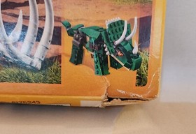 2017 LEGO Creator 3 in 1 Mighty Dinosaurs Set 31058 174 Pcs - Box Damage