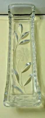 Attractive Cut Glass Sugar Cube Dish