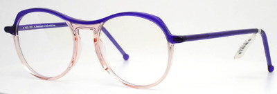 RES/REI Gin Tonic 331 Pink Purple Womens Round Eyeglasses 51-17-140 B:45