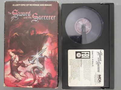 The Sword and the Sorcerer Betamax Tape Beta 1982